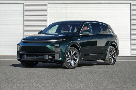 LEADING IDEAL L7 รถไฟฟ้าจีน รถยนต์ไฮบริด Ultra Luxury SUV 210KM