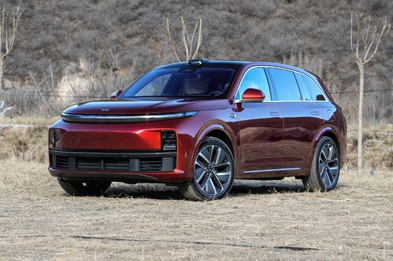 LEADING IDEAL L7 รถไฟฟ้าจีน รถยนต์ไฮบริด Ultra Luxury SUV 210KM